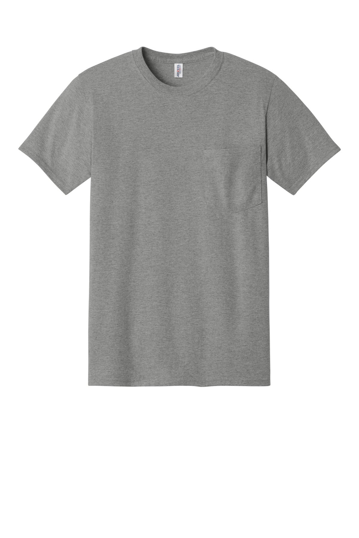 Jerzees -  Dri-Power 50/50 Cotton/Poly Pocket T-Shirt.  29MP