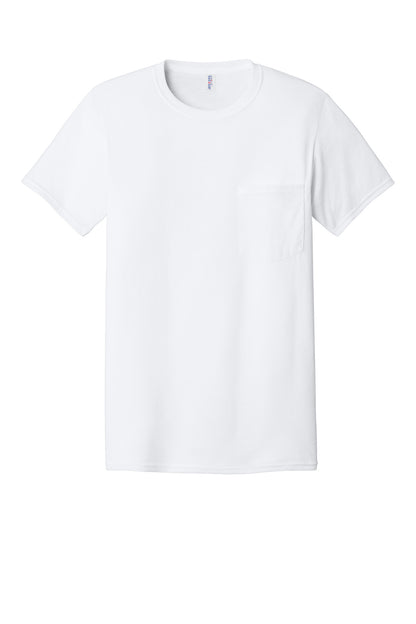 Jerzees -  Dri-Power 50/50 Cotton/Poly Pocket T-Shirt.  29MP