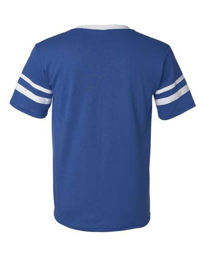 Augusta Sportswear V-Neck Jersey with Striped Sleeves 360