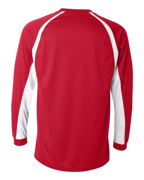 Badger Men's B-Core Hook Long Sleeve T-Shirt 4154