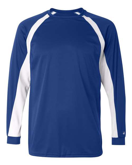 Badger Men's B-Core Hook Long Sleeve T-Shirt 4154