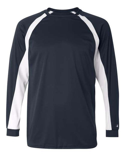 Badger Men's B-Core Hook Long Sleeve T-Shirt 4154