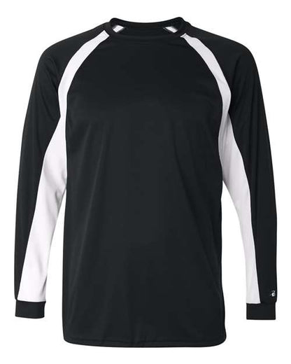 Badger Men's B-Core Hook Long Sleeve T-Shirt 4154