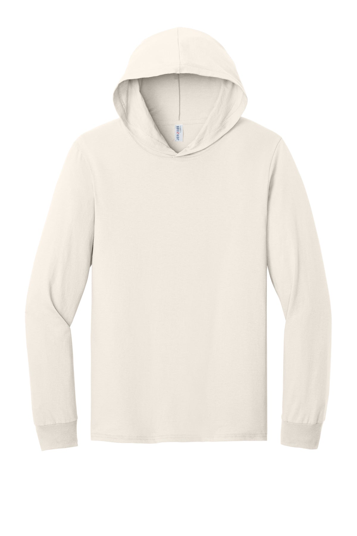 Jerzees Classics Unisex Cotton Long Sleeve Hooded T-Shirt 363LH