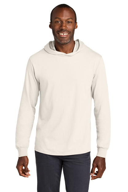 Jerzees Classics Unisex Cotton Long Sleeve Hooded T-Shirt 363LH