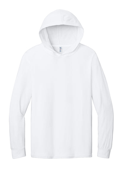 Jerzees Classics Unisex Cotton Long Sleeve Hooded T-Shirt 363LH