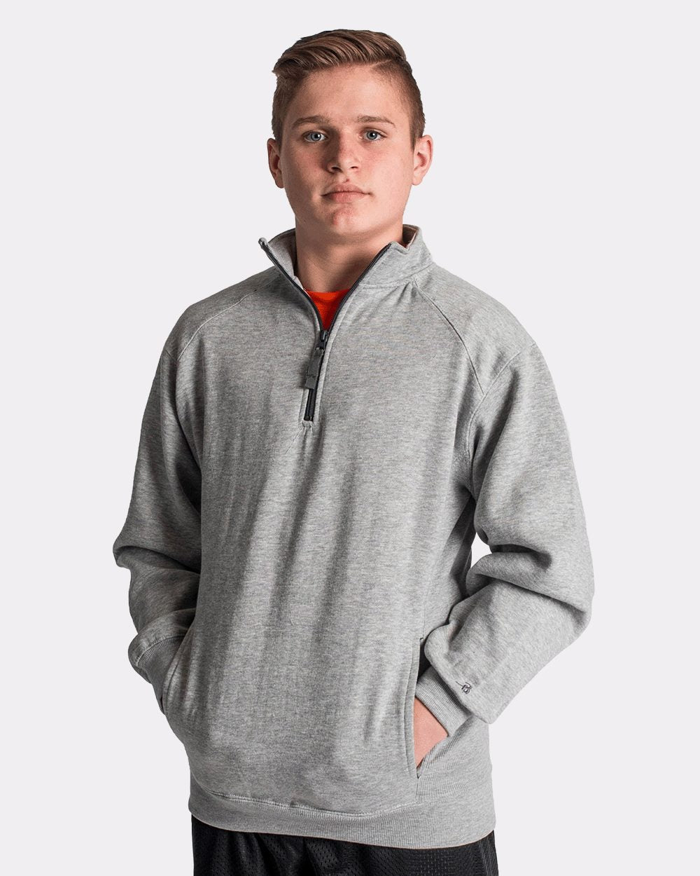 Badger Men's Quarter-Zip Sweatshirt 1286