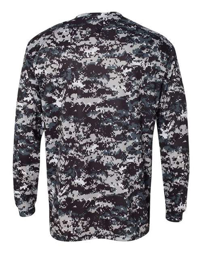 Badger Men's Digital Camo Long Sleeve T-Shirt 4184