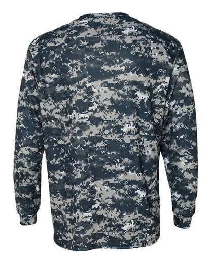 Badger Men's Digital Camo Long Sleeve T-Shirt 4184