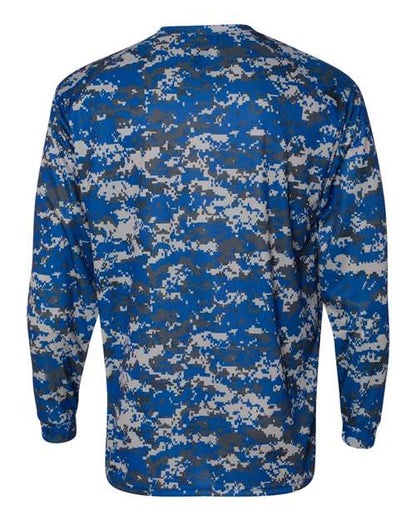 Badger Men's Digital Camo Long Sleeve T-Shirt 4184