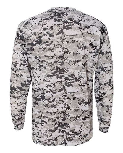 Badger Men's Digital Camo Long Sleeve T-Shirt 4184