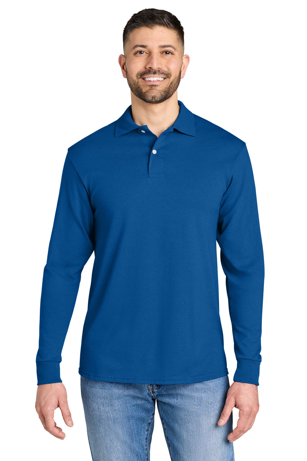 Jerzees Dri-Power Long Sleeve Sport Shirt 437LS
