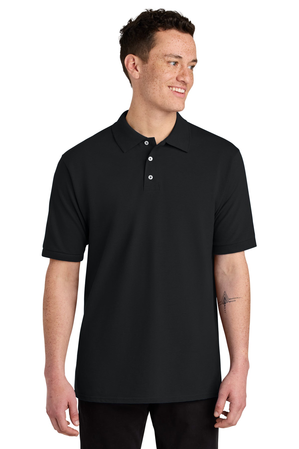 Jerzees Unisex Premium Ring Spun Cotton Pique Sport Shirt 443M