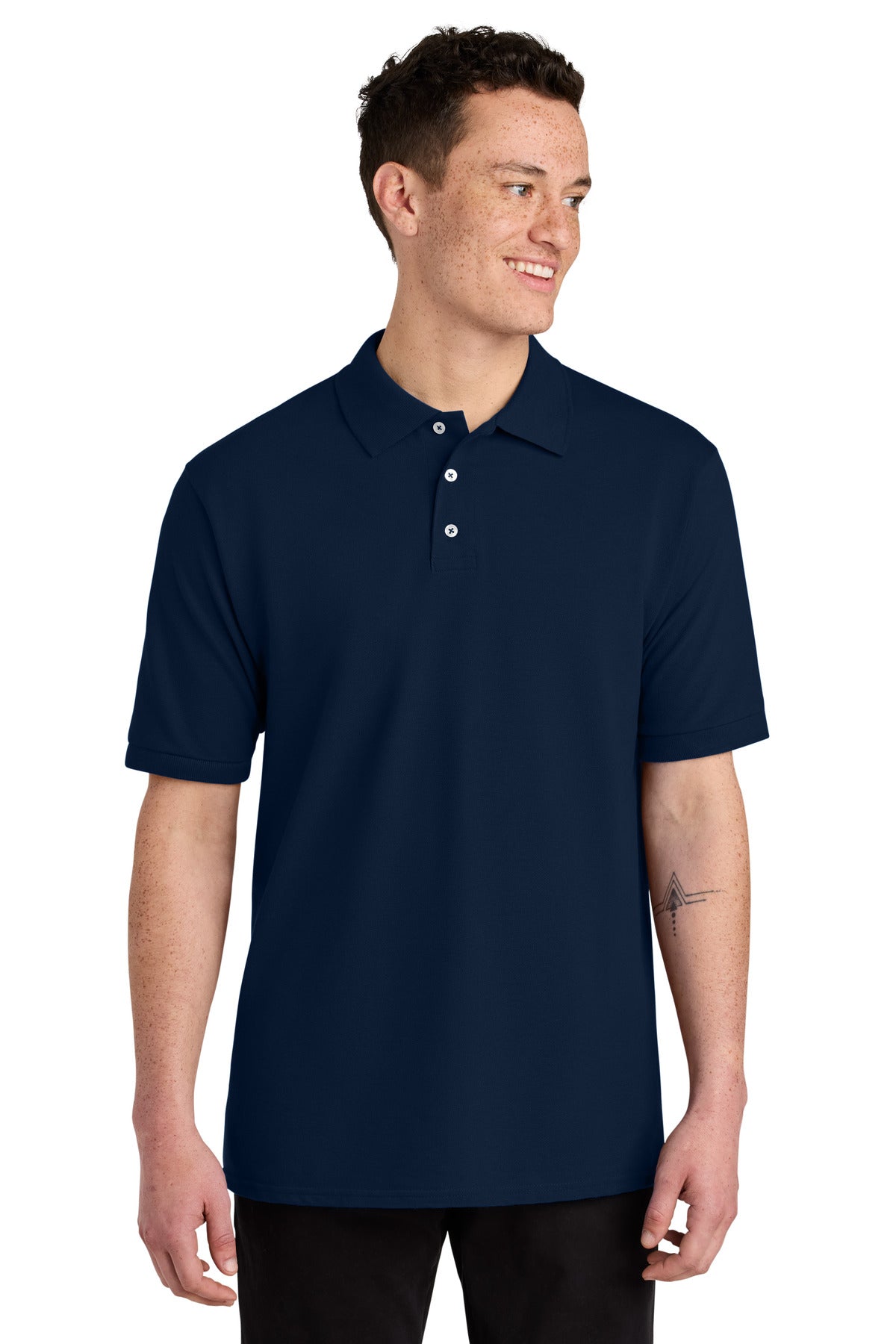 Jerzees Unisex Premium Ring Spun Cotton Pique Sport Shirt 443M
