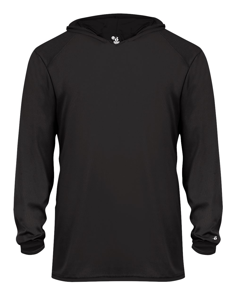 Badger Youth B-Core Hooded Long Sleeve T-Shirt 2105