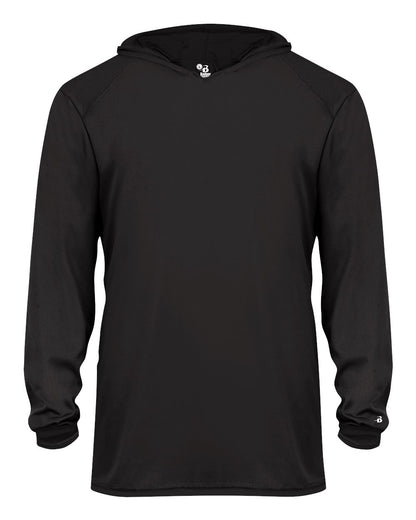 Badger Youth B-Core Hooded Long Sleeve T-Shirt 2105