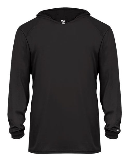 Badger Youth B-Core Long Sleeve Hooded T-Shirt 2105