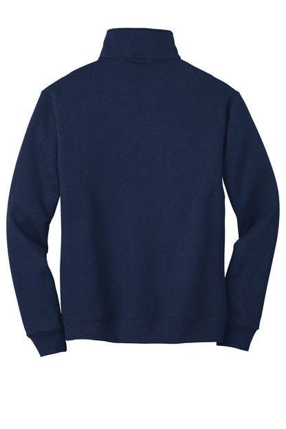 Jerzees Super Sweats NuBlend - 1/4-Zip Sweatshirt with Cadet Collar.  4528M