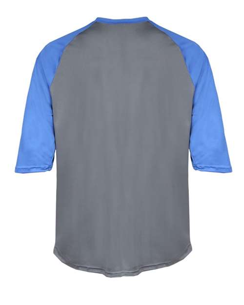 Badger Youth B-Core Three-Quarter Sleeve Baseball T-Shirt 2133