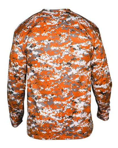 Badger Men's Digital Camo Long Sleeve T-Shirt 4184