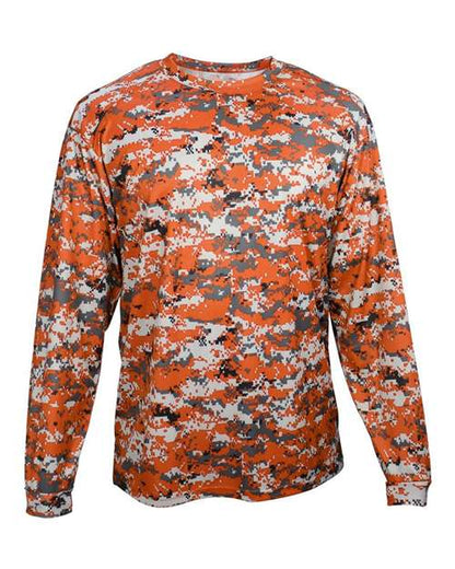 Badger Men's Digital Camo Long Sleeve T-Shirt 4184