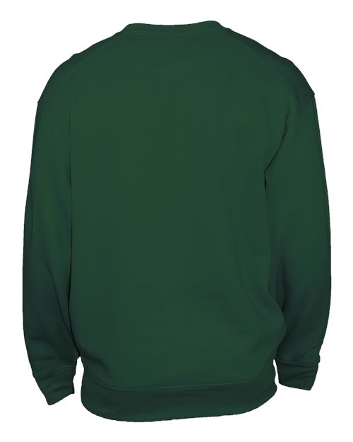 Badger Unisex Pocket Crewneck Sweatshirt 1252