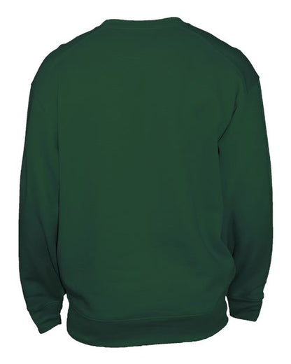Badger Unisex Pocket Crewneck Sweatshirt 1252