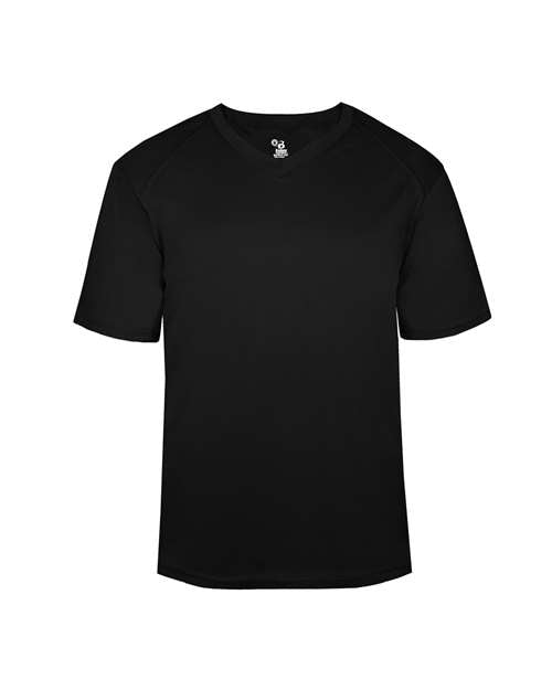 Badger Youth B-Core V-Neck T-Shirt 2162