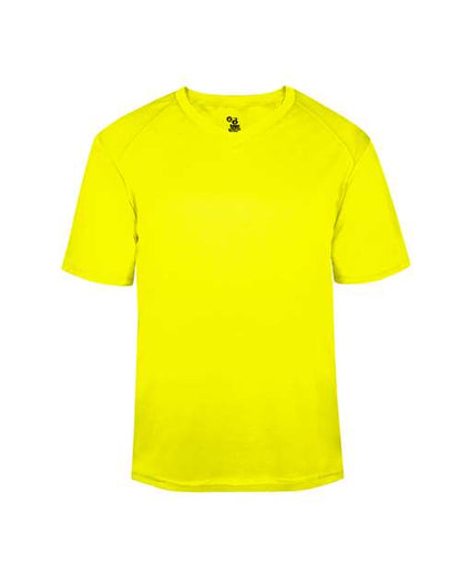 Badger Youth B-Core V-Neck T-Shirt 2162