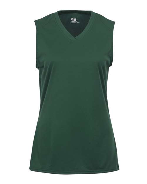 Badger Girls' B-Core Sleeveless T-Shirt 2163
