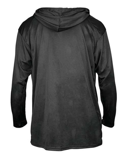 Badger Unisex B-Core Hooded Long Sleeve T-Shirt 4105