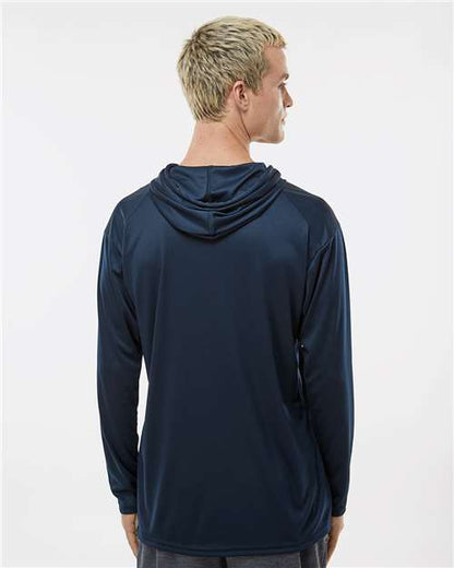 Badger Unisex B-Core Hooded Long Sleeve T-Shirt 4105