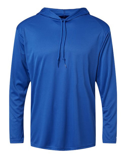 Badger Unisex B-Core Hooded Long Sleeve T-Shirt 4105