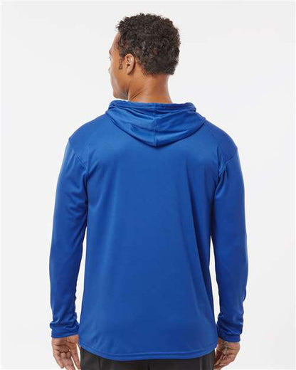 Badger Unisex B-Core Hooded Long Sleeve T-Shirt 4105
