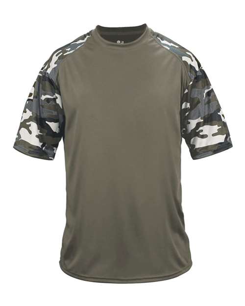 Badger Men's Camo Sport T-Shirt 4141