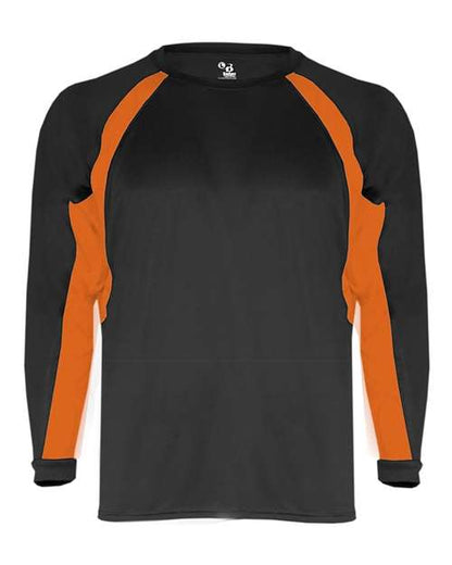 Badger Men's B-Core Hook Long Sleeve T-Shirt 4154