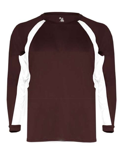 Badger Men's B-Core Hook Long Sleeve T-Shirt 4154