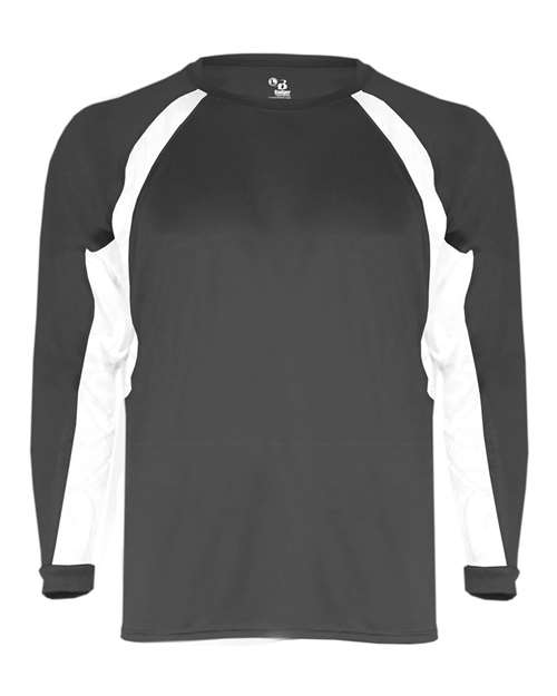 Badger Men's B-Core Hook Long Sleeve T-Shirt 4154
