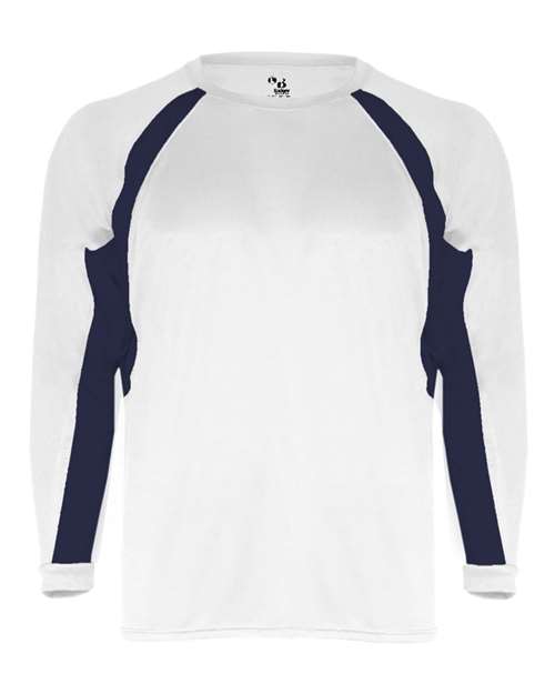 Badger Men's B-Core Hook Long Sleeve T-Shirt 4154