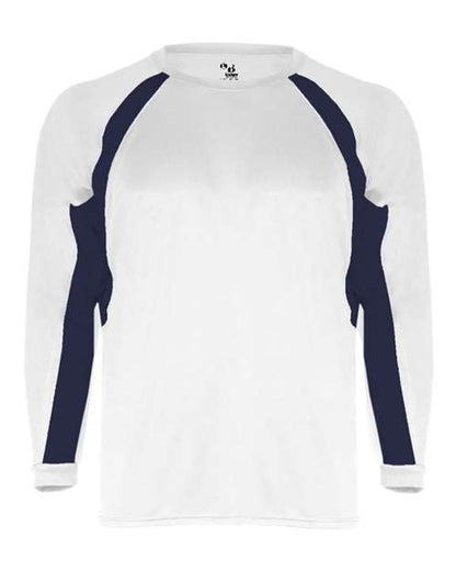 Badger Men's B-Core Hook Long Sleeve T-Shirt 4154