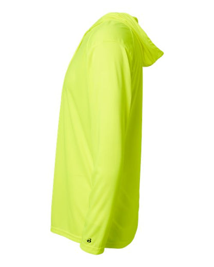 Badger Unisex B-Core Hooded Long Sleeve T-Shirt 4105