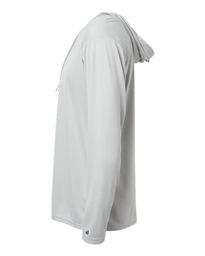 Badger Unisex B-Core Hooded Long Sleeve T-Shirt 4105