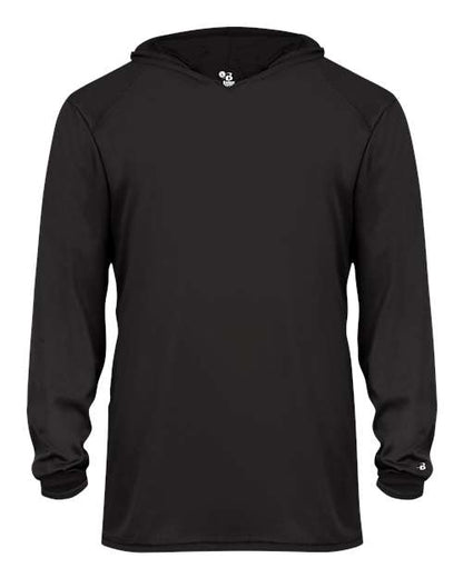 Badger Youth B-Core Long Sleeve Hooded T-Shirt 2105