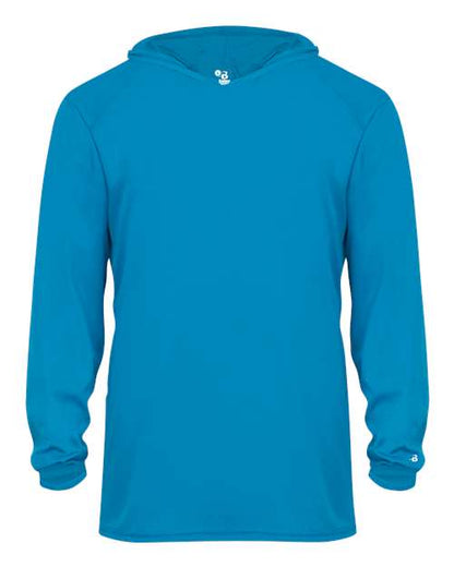 Badger Youth B-Core Long Sleeve Hooded T-Shirt 2105