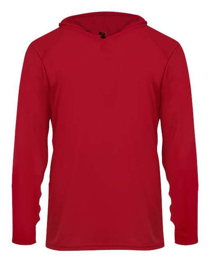 Badger Youth B-Core Long Sleeve Hooded T-Shirt 2105