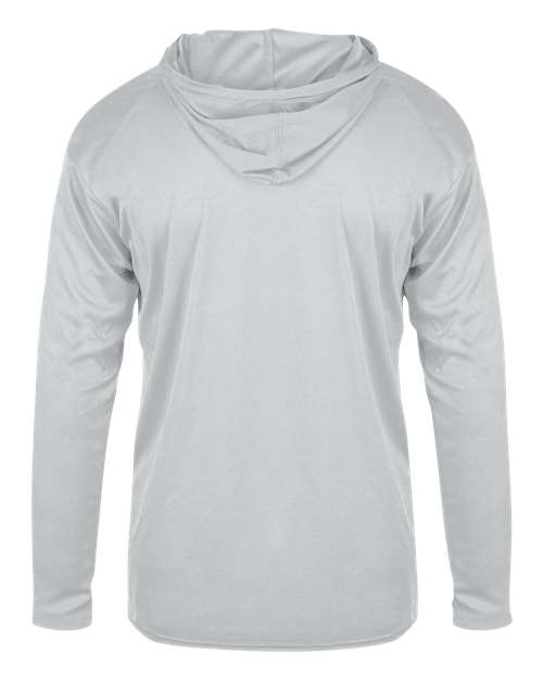 Badger Youth B-Core Hooded Long Sleeve T-Shirt 2105