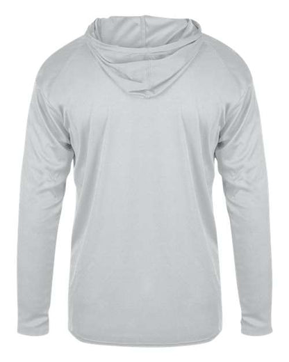 Badger Youth B-Core Hooded Long Sleeve T-Shirt 2105