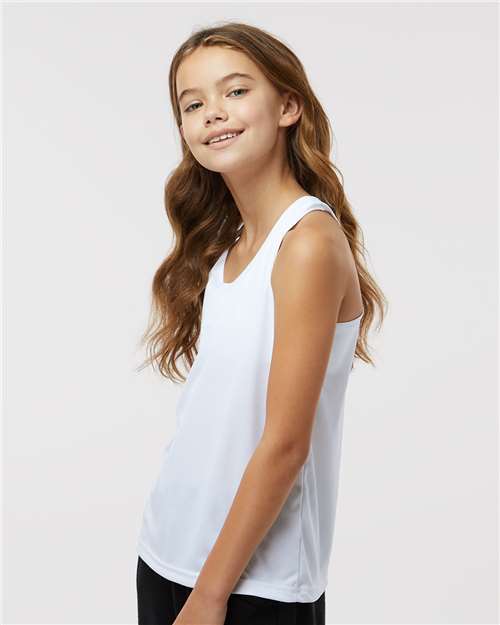 Badger Girls’ B-Core Racerback Tank Top 2166