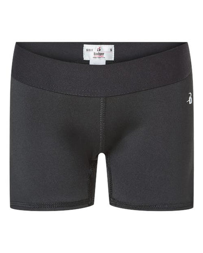 Badger Girls' Pro-Compression Shorts 2629