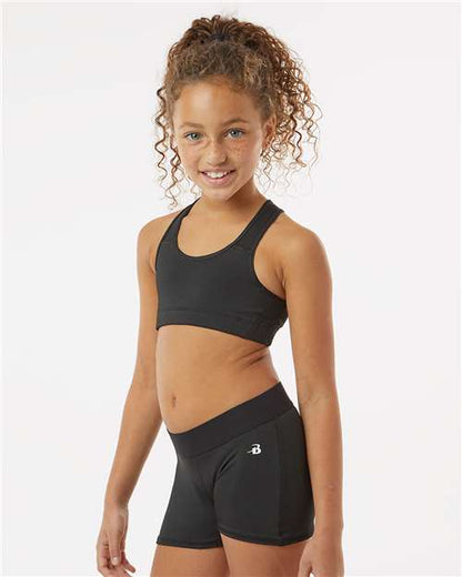 Badger Girls' Pro-Compression Shorts 2629